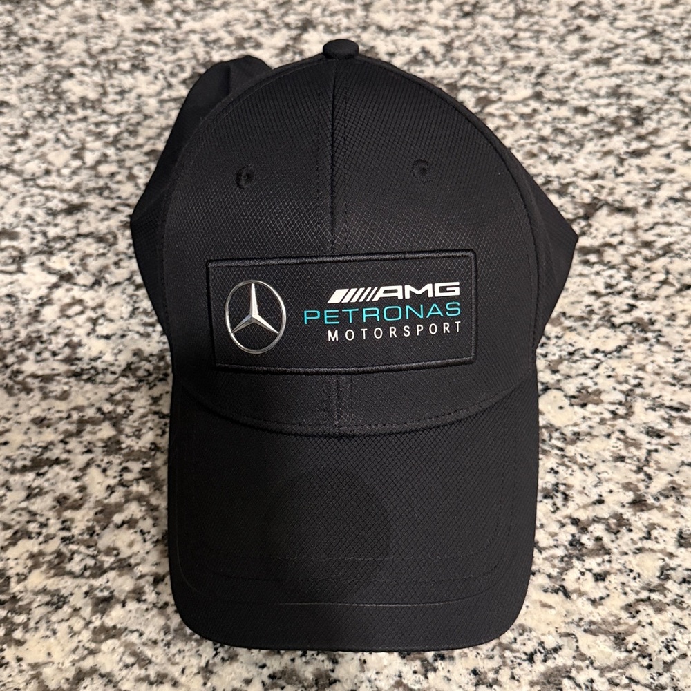 PUMA Mercedes AMG Petronas Motorsport Black Logo Cap